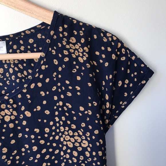 Tie-back printed shift dress - Picture 5 of 6